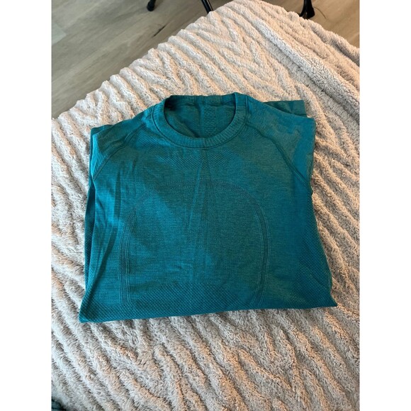 Lululemon Swiftly Tech Long Sleeve Teal - Picture 1 of 4